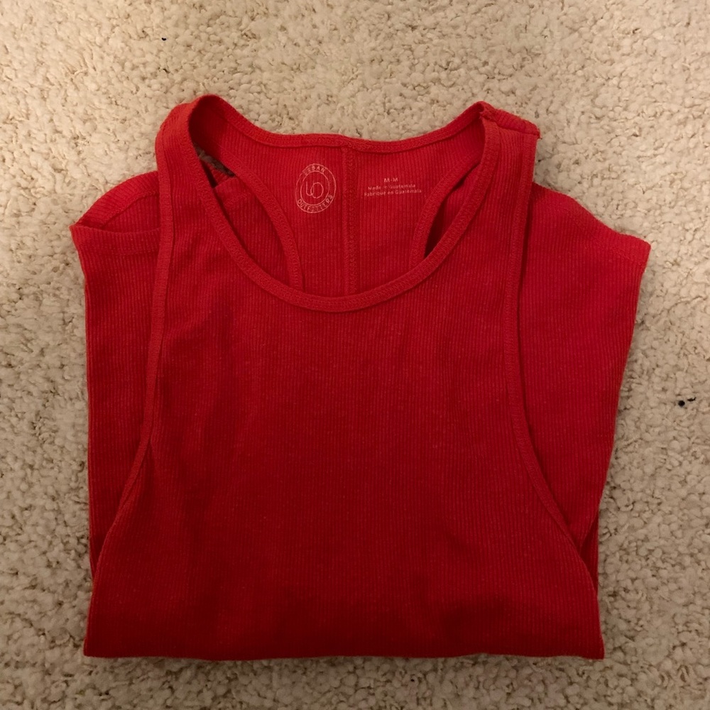 urban outfitters rubbed tank top